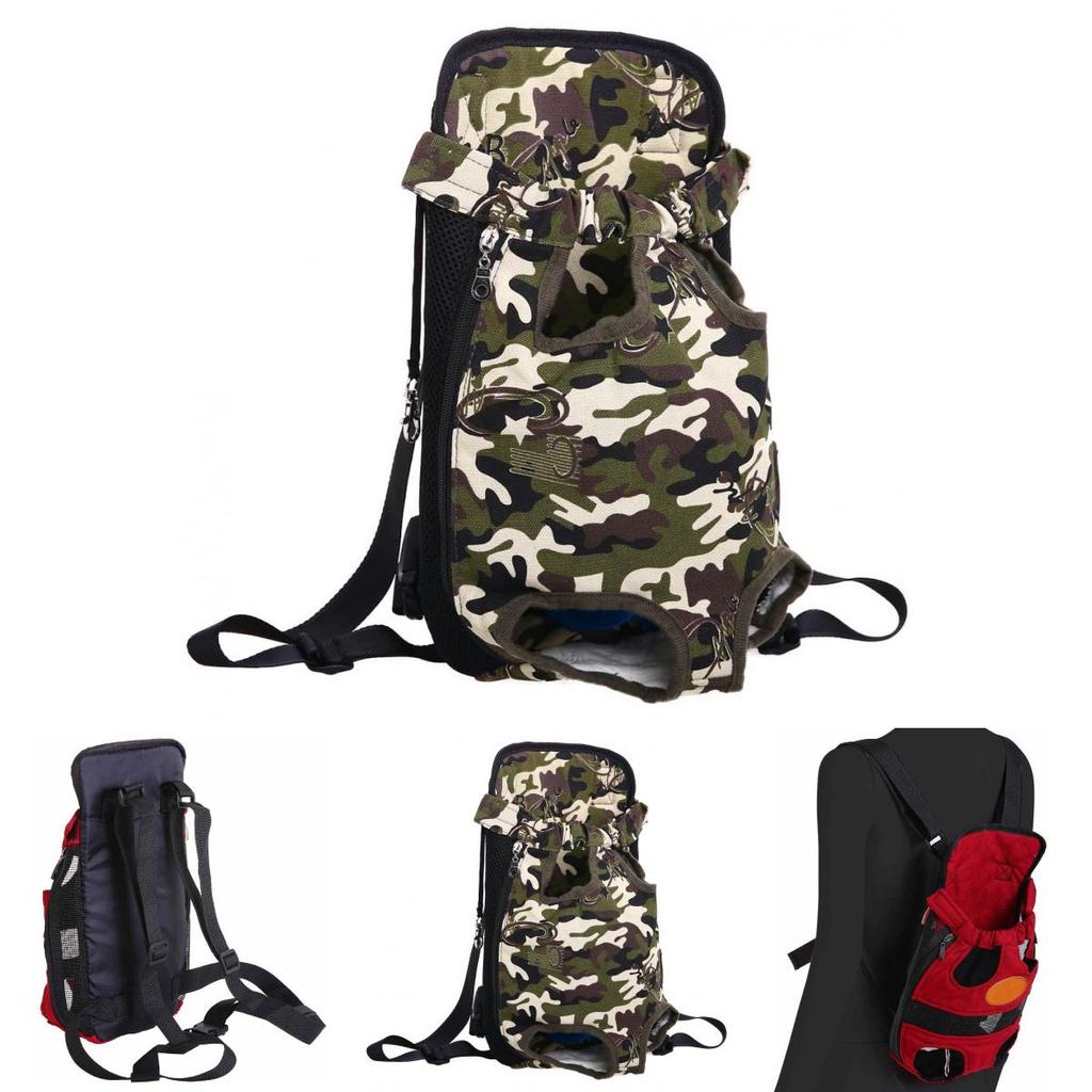 Oxford Cloth Dog Chest Shoulder Bag Pet Travel Backpack For Small Dogs
