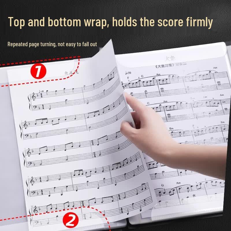 Reversible A4 Sheet Music Folder