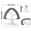 Kitchen Aid Mixer Beater Flex Edge Scraper For Tilt Head 45 5QT Stand Mixer Attachment Durable Aluminum Baking Tool Accessory