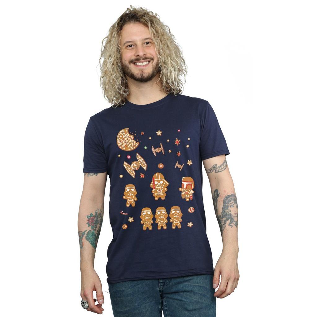 STAR WARS Mens Gingerbread Empire T-Shirt