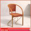 Rattan Office & Leisure Jump Chair for Kids - Stress Relief with Iron Frame & Rattan Weaving
