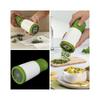 Green 4-in-1 Herb Grinder, Spice Mill & Shredder Parsley Chopper and Cheese Grater for Kitchen