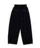 DOUBLE JD Rivet Track String Pants (Black)