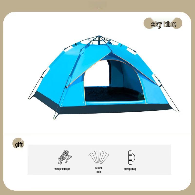 ZISIZ Quick-Open Portable Folding Outdoor Tent