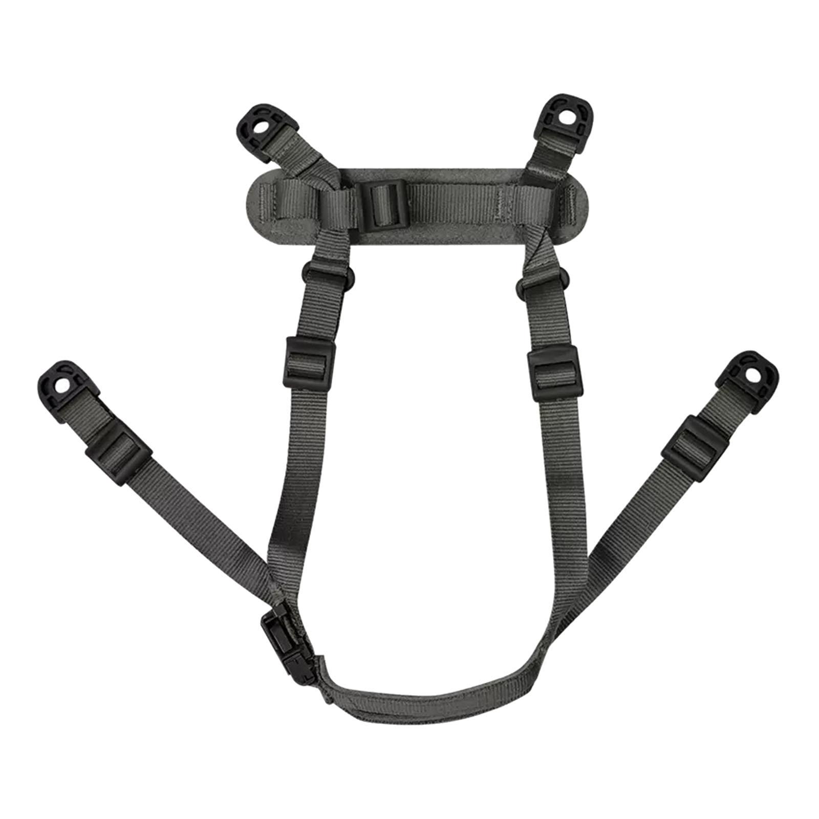 

Adjustable Nylon Chin Strap Helmet Replacement Safe Accessory Lightweight Durable for Outdoor Sports чёрный