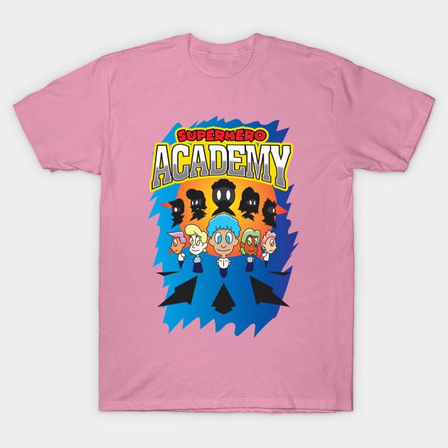 Buy T Shirt Women Superhero Academy 