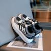 Kindermode Atmungsaktiv Niedrig Geschnitten Kinder Studenten Trendige Weiche Sohle Lauf Sport Skateboard Schuhe Jungen und Mädchen Bequeme Sneaker