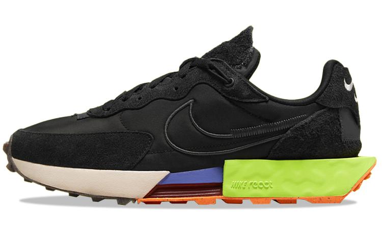 Nike Fontanka Waffle Black Volt Women s DC3579-001 35.5