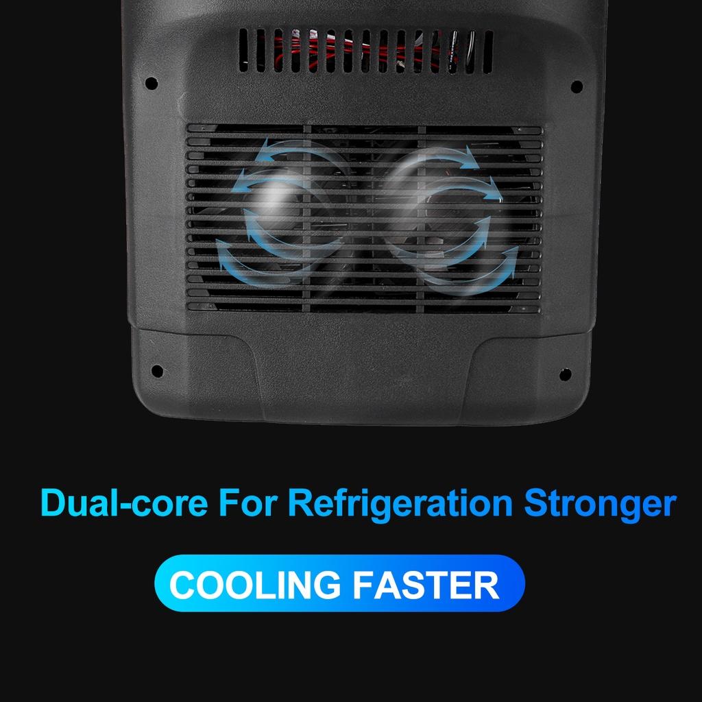 12V/24V Auto Fridge AC 220V 25L Car Mini Refrigerator Compressor Cooler Home Travel Fishing Outdoors Fridge Car Fridge Camping Freezer