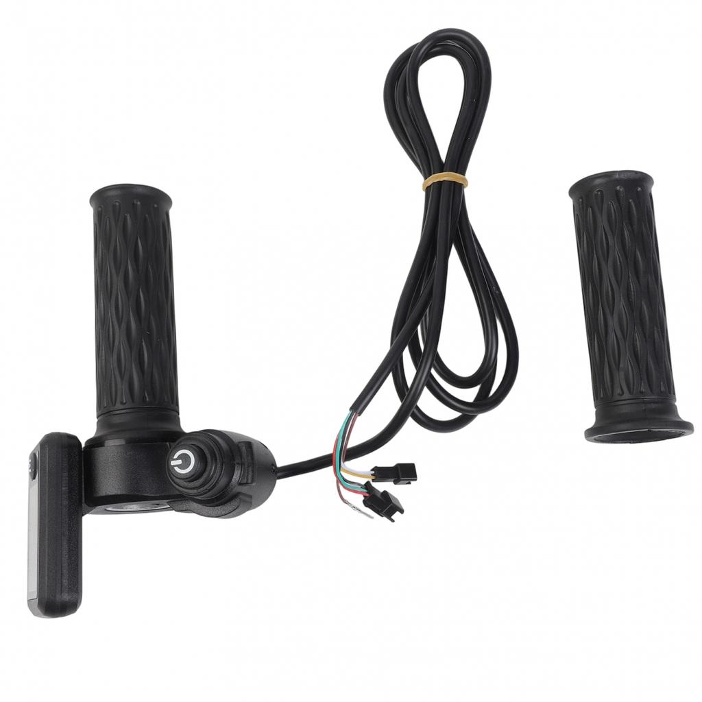 Black Grip E-Bike Throttle LCD Display Throttle Throttle Handle Grip