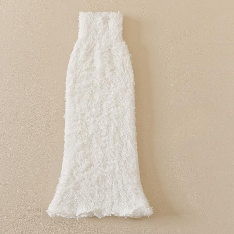 Coral Fleece Pile-up Stocking - Women's Fall/winter Thick Fleece Warm-up Long Leg Sock Set That Doesn't Slip Off