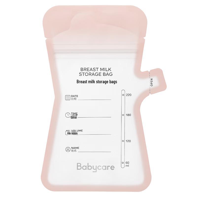 babycare Disposable Breast Milk Storage Bags, Thickened & Leak-Proof