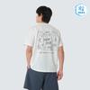 [Snowpeak] Regen Quick-Dry Camping Graphic Half-Sleeve T-shirt Off White (S26MUTTS54)