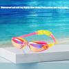 Kids Swim Goggles Water Swimming Goggles for Kids Waterproof Anti-Fog Clear Vision Glasses UV Protection for Children Teens