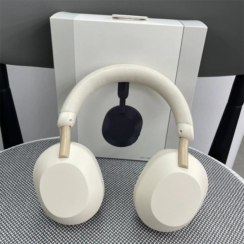 

JYL TS Overear Headset,WH1000XM5,2025,Full Cover,Wireless Call HiFi WHITE білий