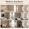 10/20 Pairs Stainless Steel Magnetic Curtain Closure Clips No Drill Light Blocking Fasteners for Bedroom & Living Room