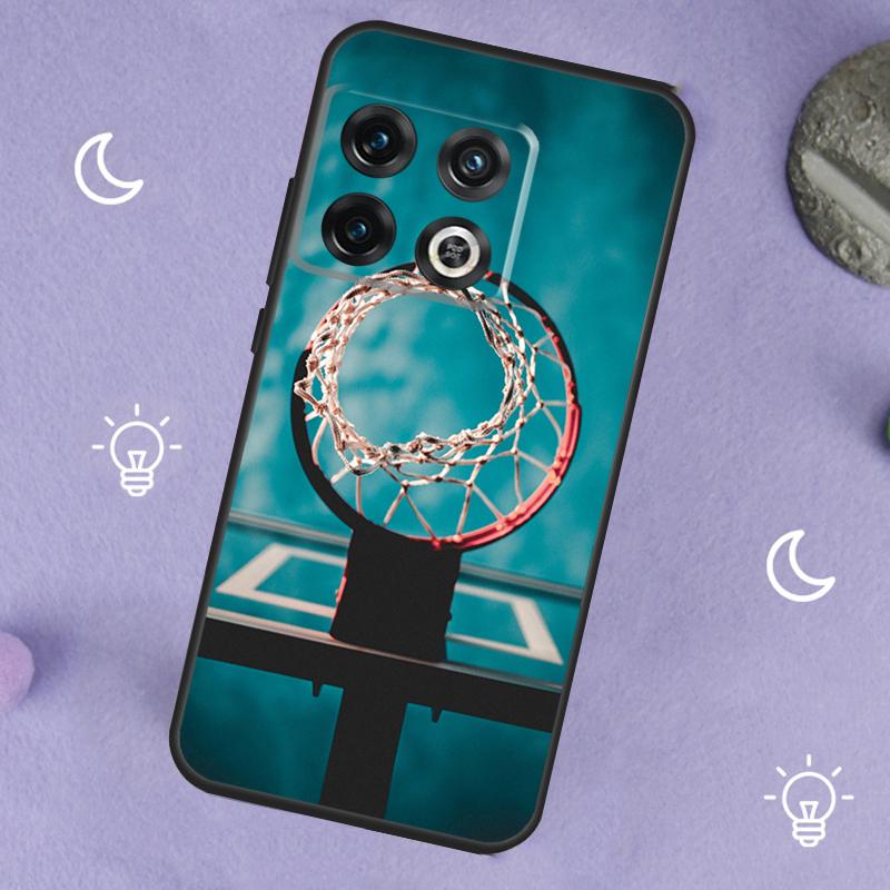 Basketball Case For OnePlus 10T 8T 10R 12R 13R 13s 13 12 11 9 Nord 5 CE 2 3 4 Lite N10 N20 N30 Cover