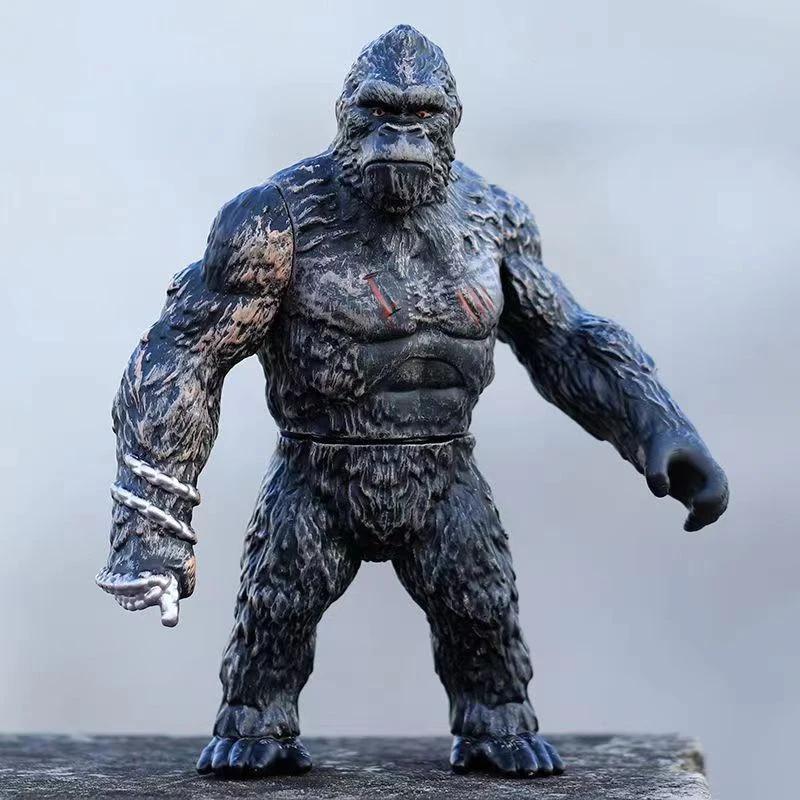 Anime Godzilla VS King Kong Action Figure King Ghidorah Three Headed Golden Dragon PVC Model Collectibles Toy Kid Holiday Gifts