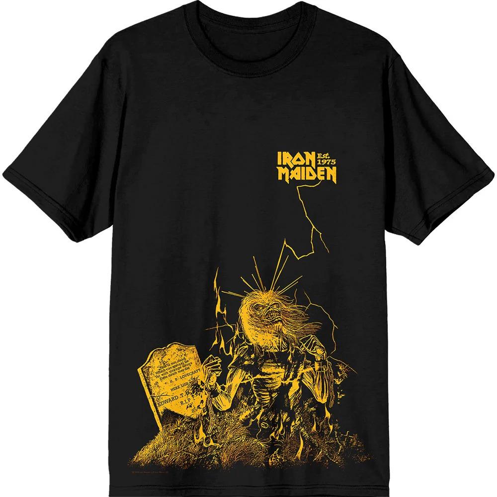 

Iron Maiden Est.1975 Life After Death Lightning T-shirt Size S-4XL High-end Luxury Is for Both Men and Women Top Y2k 4XL