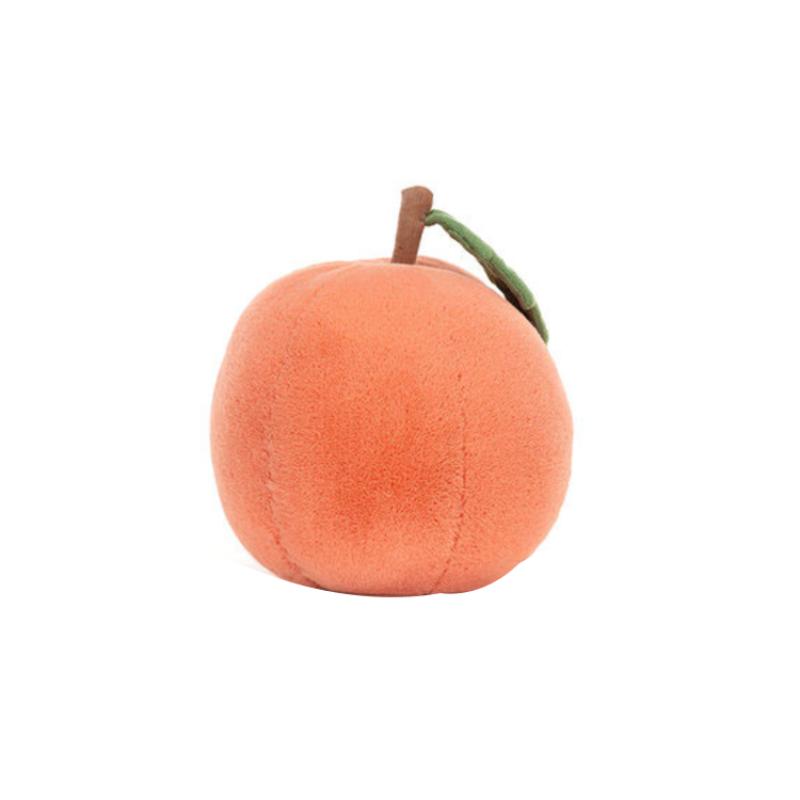 JELLYCAT Fun Food Series Fruit Peach Cute Doll Plush Doll 15cm Tall
