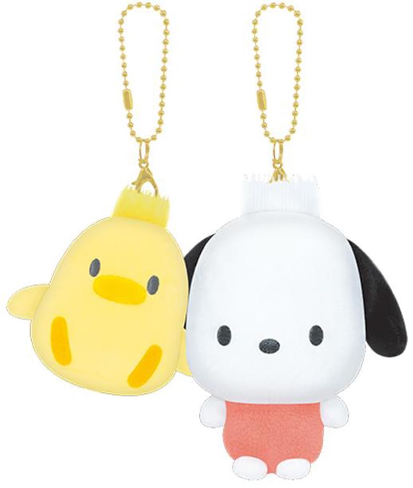 

Sanrio Character Pochacco Piyo Nico Plush Keychain Keychain