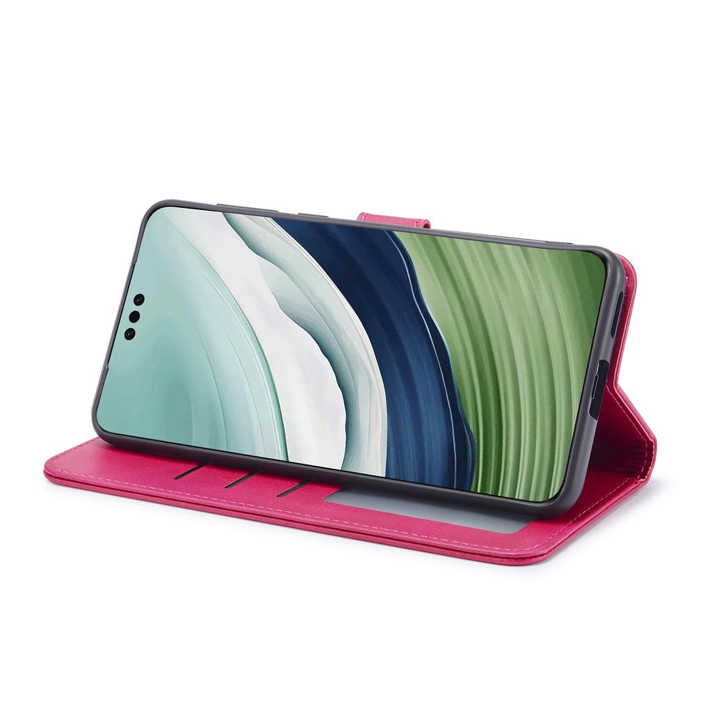 LC.IMEEKE For Huawei Mate 60 PU Leather Stand Wallet Phone Cover Magnetic Phone Case