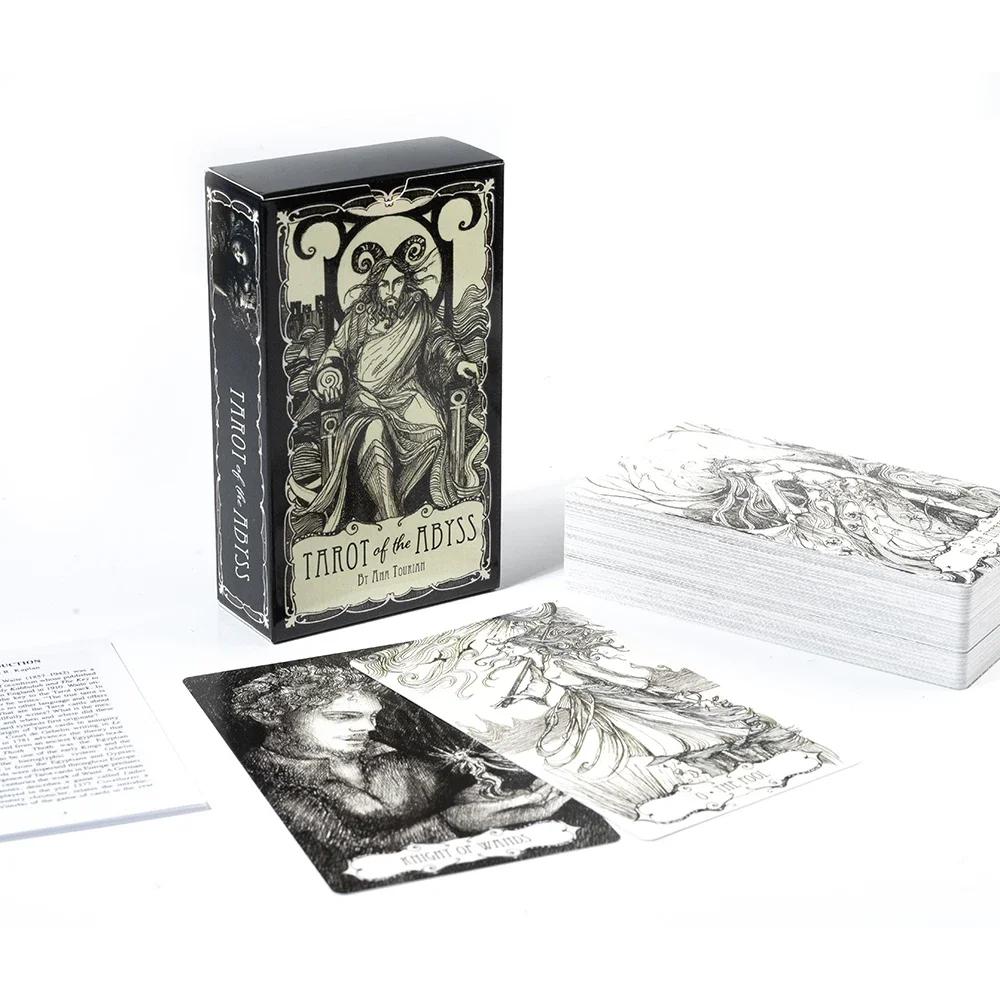 Karty Tarotu propasti Zkušenosti začínají jako beztvaré a prázdné Balíček 80 karet se dvěma alternativními