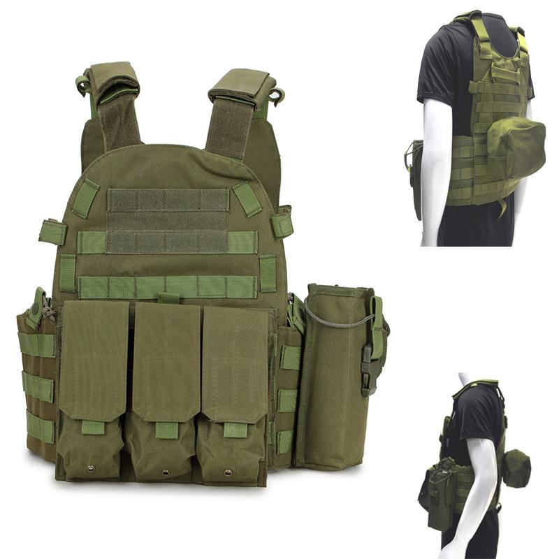 6094 Tactical Vest+600D Encrypted Oxford Cloth Camouflage Vest Multifunctional Combat Vest