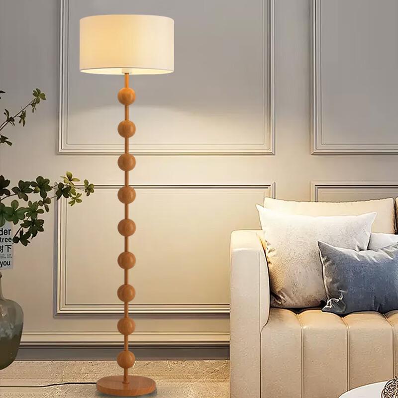 OEING Vintage Pleated Floor Lamp
