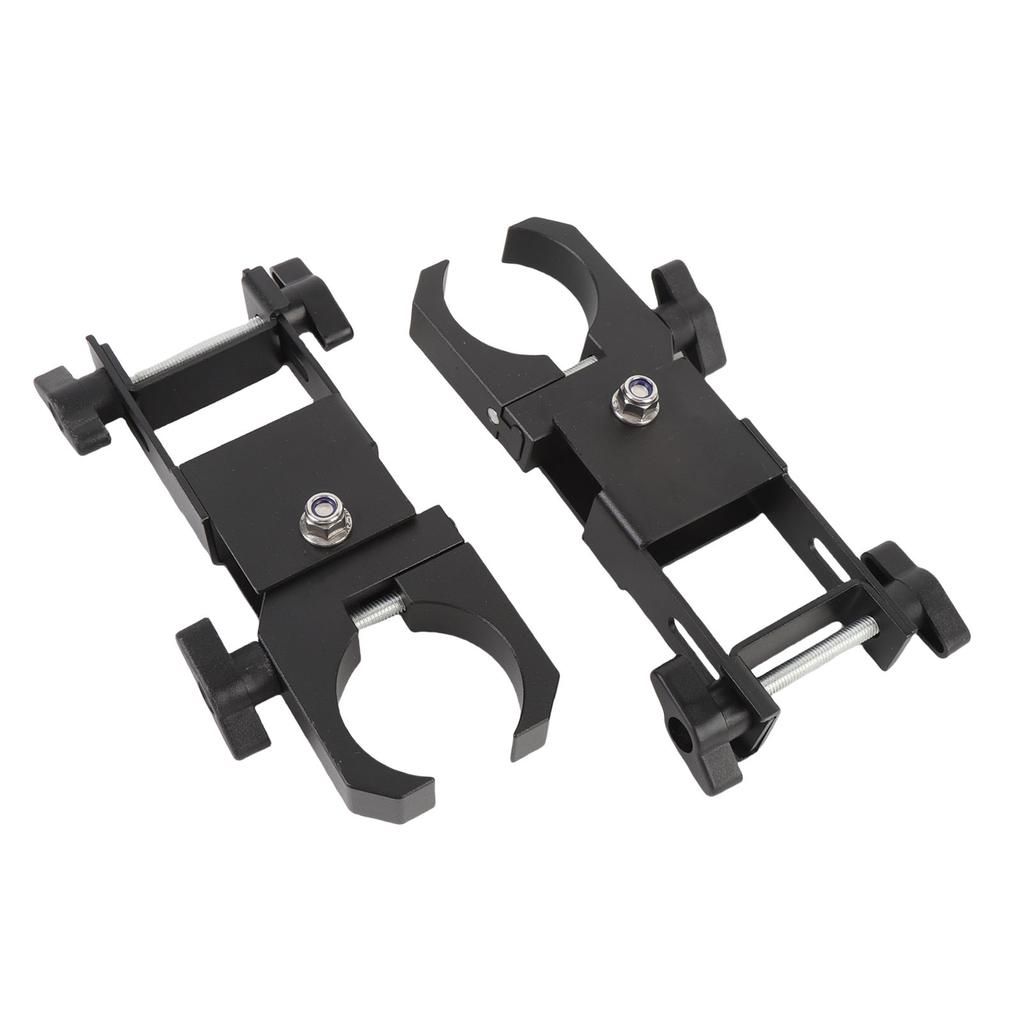 2 Pcs UTV Drive Belt Holder Adjustable Mounting Clamp Steel Universal Belt Mount for 1.52 Inch
