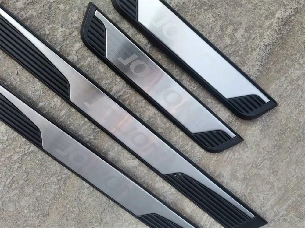 For 2021-2022 Haval JOLION Car Accessories 4pcs/Lot Stainless Steel Door Sill Pedal Scuff Plate