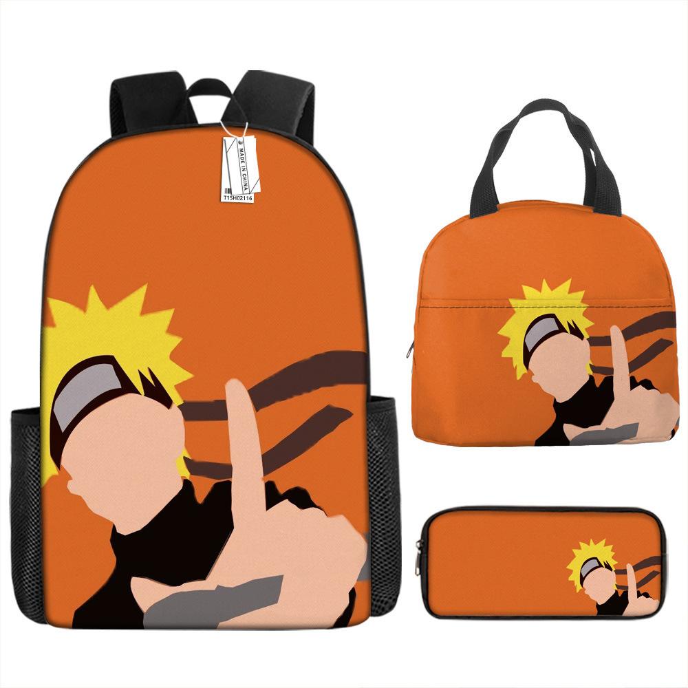 Elementary school students Naruto backpack 34th 5th 6th grade children's large-capacity backpack anti-splashing water