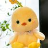 Flower Chicken Plush Toy Hairy Yellow Duck Plush Doll Duck Plush Toy  Friends Birthday Gifts