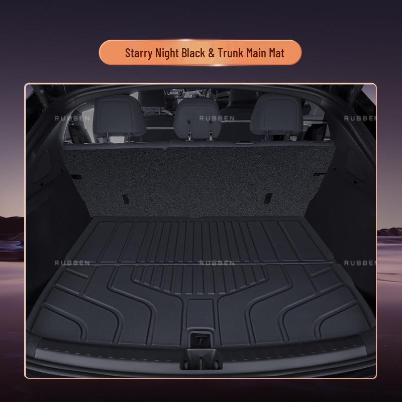 Compatible XPeng G6 TPE Floor & Trunk Mats, Interior Accessories