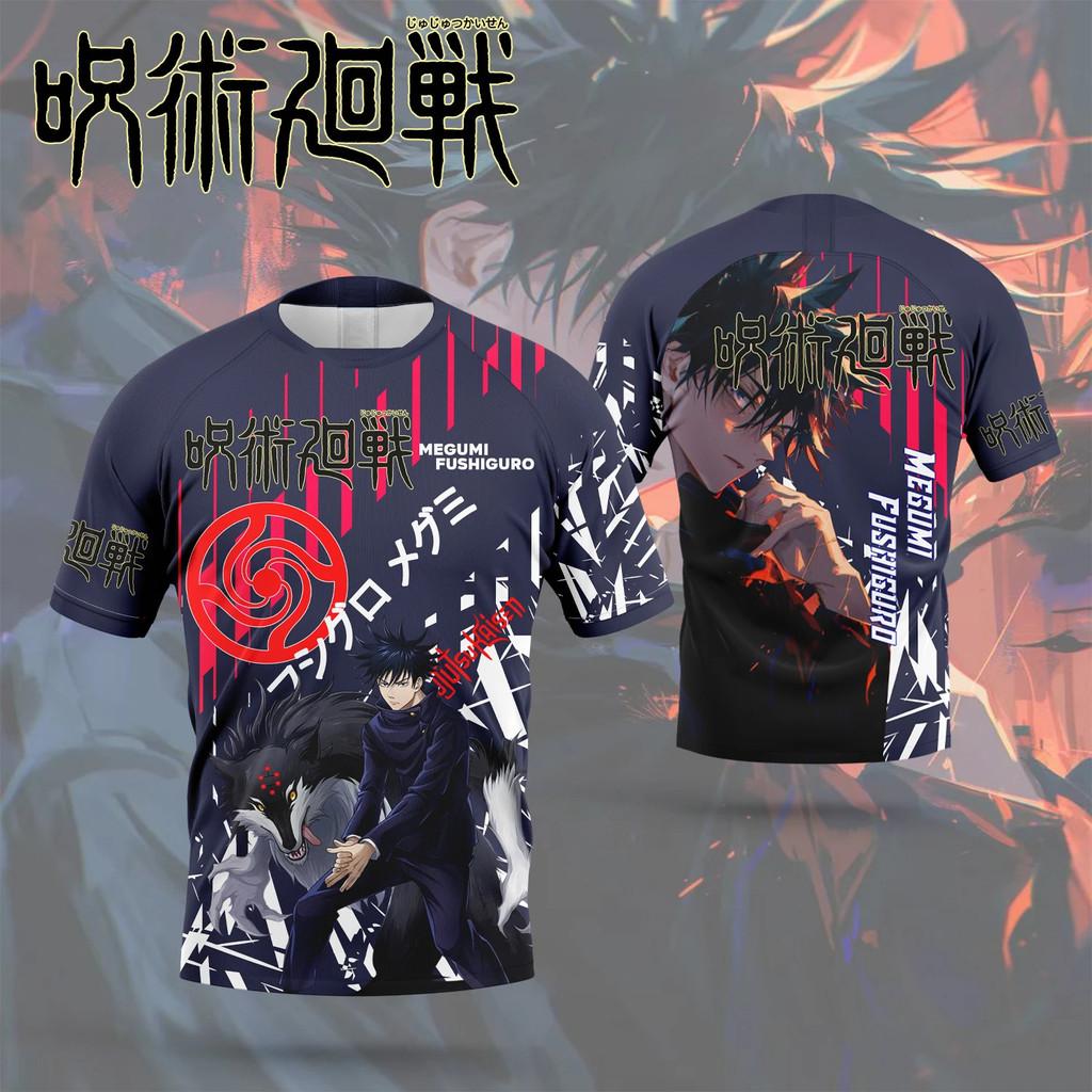 Jujutsu Kaisen Satoru Gojo 3D Print T-Shirt Harajuku Style Anime Fashion Perfect for Anime Lovers