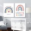 It Is OK To Feel Books Baby Educational Poster Wall Art Canvas Painting Print Picture Kids Nursery Room Classroom Decoration
