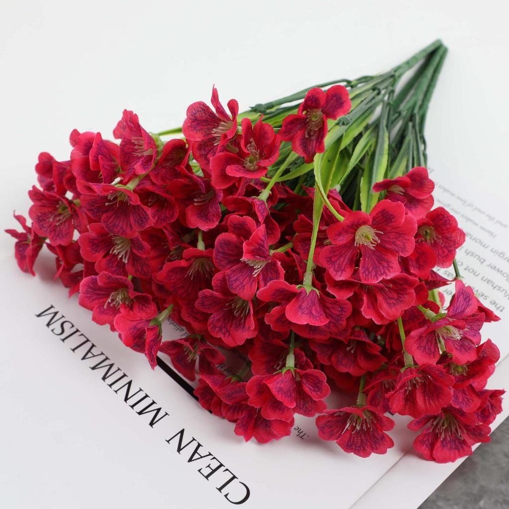 Artificial Greenery Bouquets for Home, Hotel, Wedding, and Decoration
