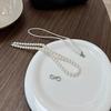 Akoya Gray Pearl Double-Strand Choker with Figure-8 Clasp