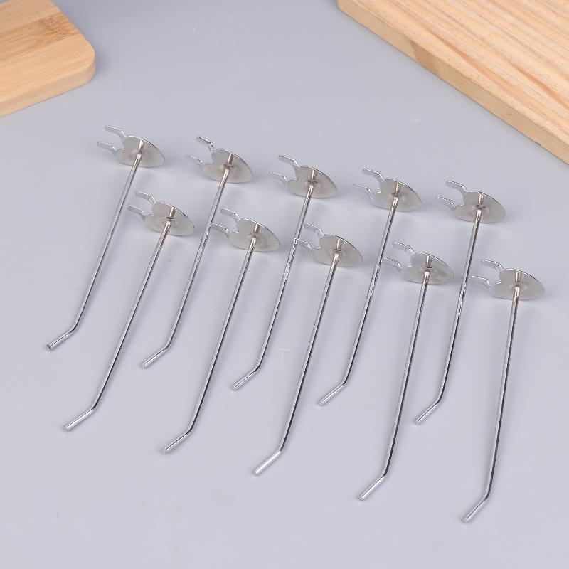 10Pcs Heart Shaped Single Peg Pegboard Hooks Wall Hooks Hole Board Hanger Garage Pegboard Hook Wall Mount Storage Rack