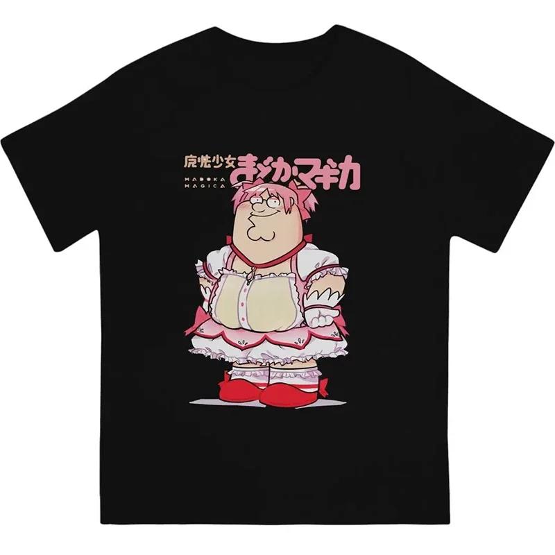 

Funny Magical Girl Classic Men T Shirt Women Puella Magi Madoka Magica Anime Tops Tee Shirt Birthday Gifts Short Sleeve T-shirt 3XL
