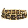 Chanel Premiere L Watches H0001 Black blackDial Plated Gold/leather Quartz Analog Display Women Used