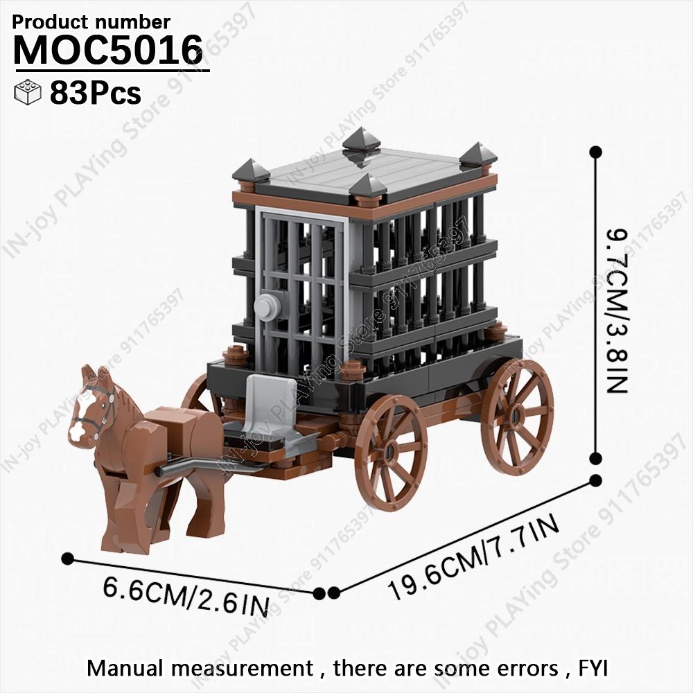 MOOXI Medieval Building Blocks Set Military War Castle Knight Carriage Crossbow Siege Vehicles Model MOC Bricks Toy For Boy Gift