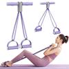 Multi-Function Resistance Bands with Handles Tummy Trainer New Tension Rope  Home Gym