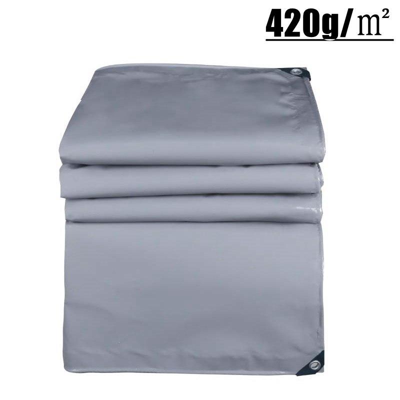 

Серый Сверхпрочный ПВХ Брезент Огнестойкий Уличная Кемпинговая Палатка Пергола Балкон Солнцезащитный Тент Устойчивый к УФ Излучению Тент для Грузовика Брезент 1.9mx1.4m