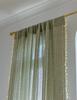 Sage Green Boho Farmhouse Curtains Bedroom Living Room French Country Spring  Textured Window Curtain Bohemian Tassel Draperies
