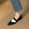 2024  Fashion Female Footwear Ballet Flats Spring Black Women Dance Shoes Soft Sole Shallow Ladies Flats with Lolita Shoes