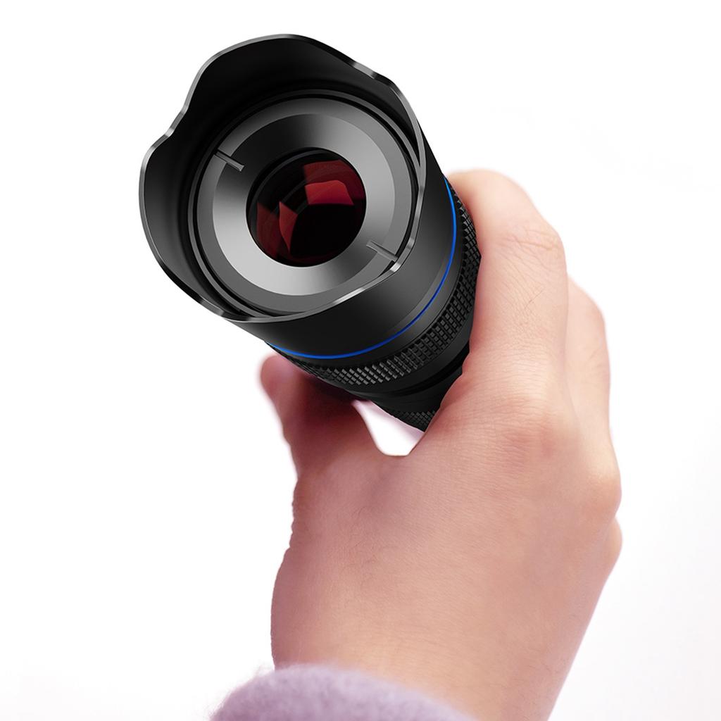 Metal HD 20 40X Zoom Single Tube Telescope External Dual Adjustment Monocular Phone Telephoto Lens with Tripod