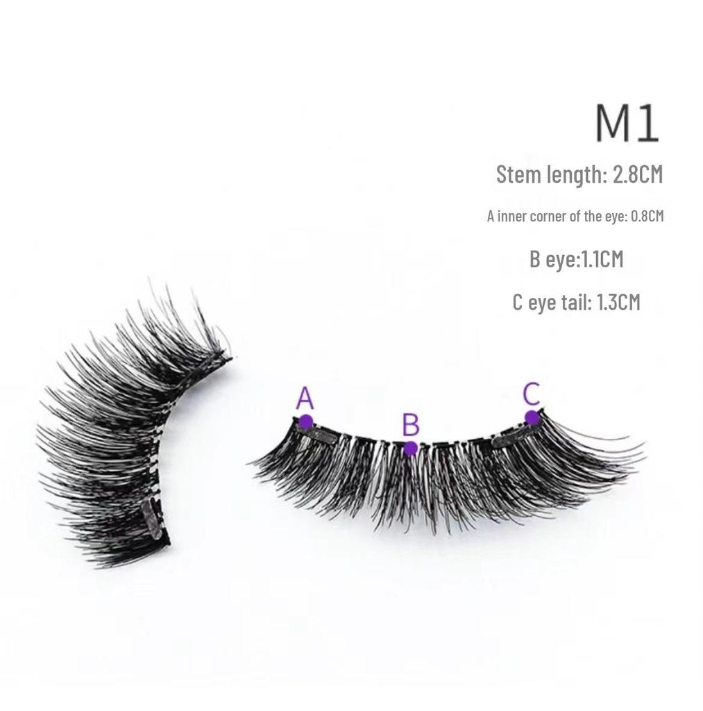 Magnetic Glue-Free False Eyelashes Box Set - Europe & America Edition