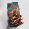 Phone Case For Nokia C2 2nd Edition Case Fashion Butterfly Flowers Black Soft Silicone Back Cover For NokiaC2 2nd Edition Casing