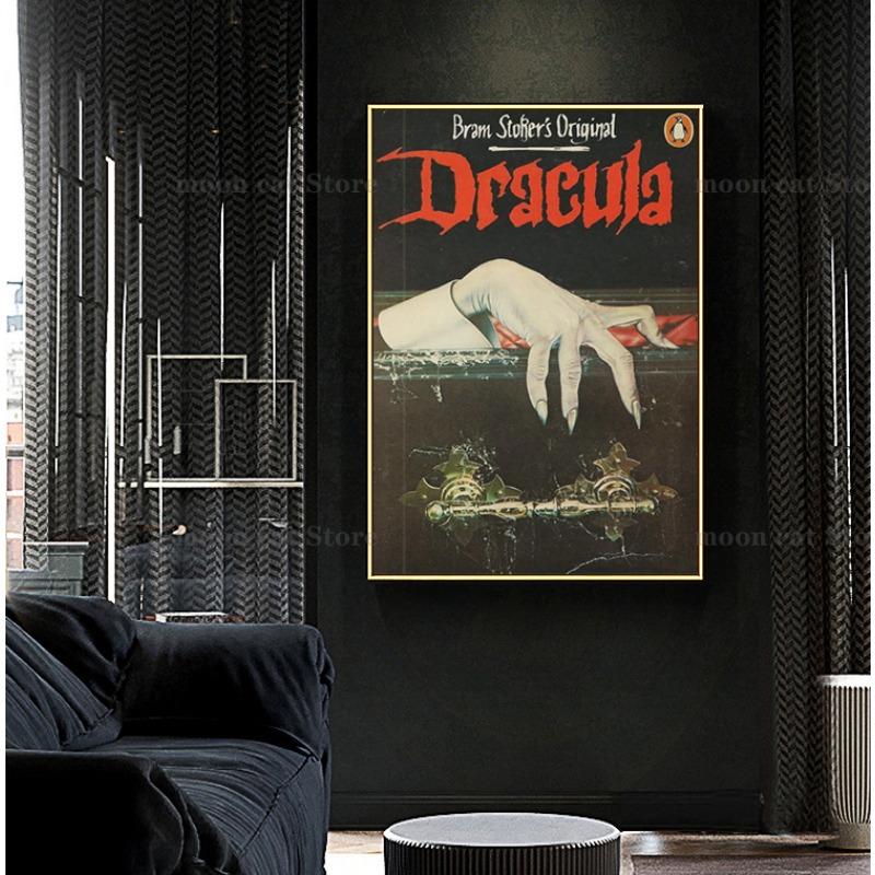 Klassischer Horror Vampirfilm Dracula 1992 Vintage Poster Leinwandmalerei Wandkunst Bilder Retro Heim Zimmer Club Dekor Geschenk